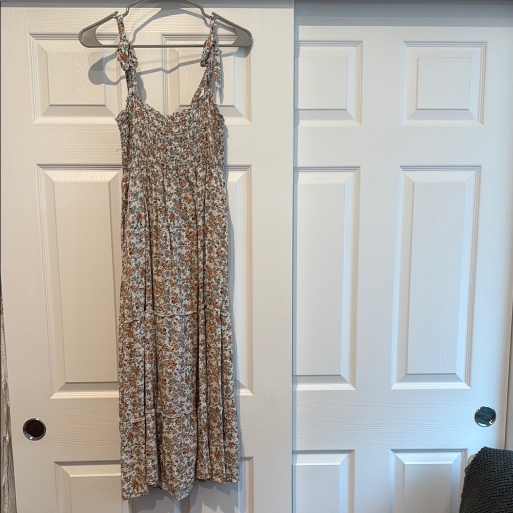 Floral Print Maxi Dress